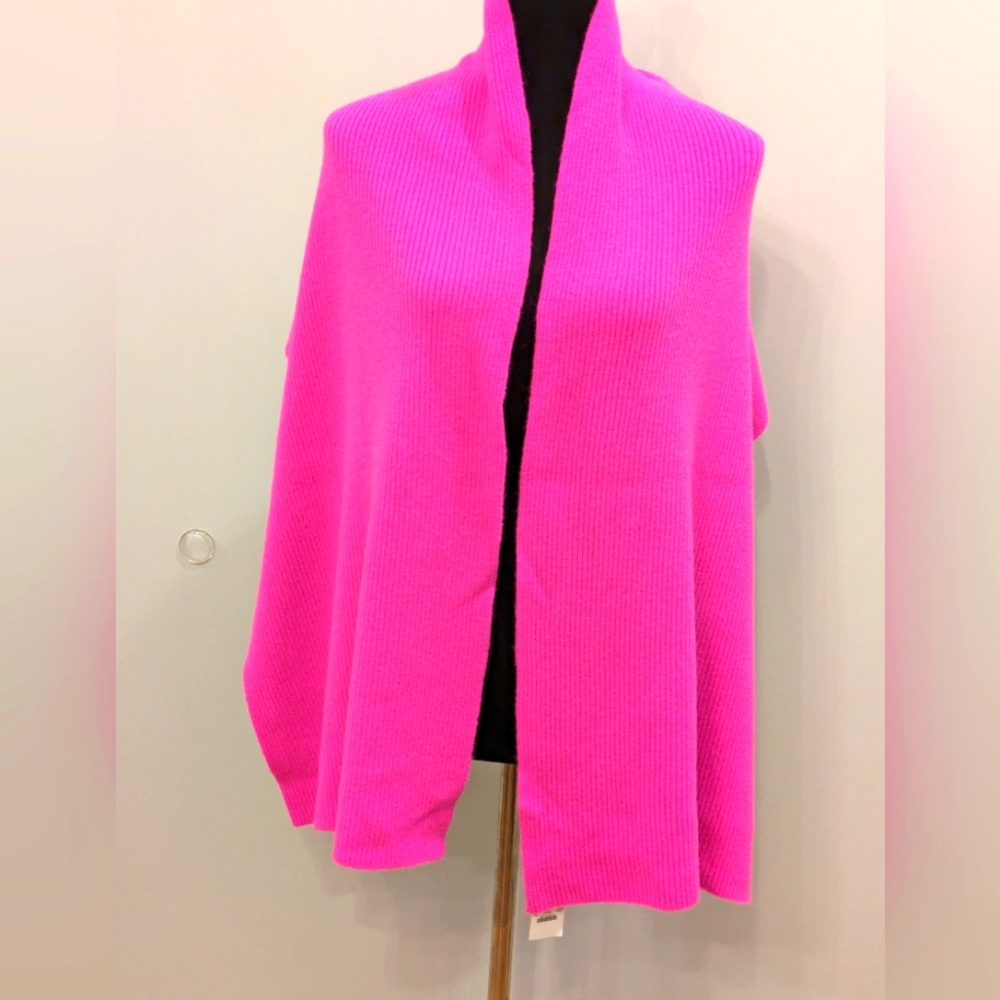 J.C. Crew Pink 70"x 35" Women's Scarf /Wraps
